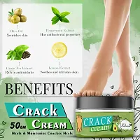 Rabenda Foot Care Cream For Rough, Dry And Cracked Heel Feet Cream For Heel Repair  Healing and Softening Cream  (50 Gm.) Pack Of 1-thumb2