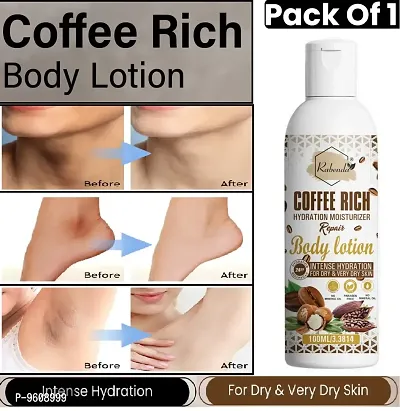 Rabenda Coffee Rich Hydration Moisturizer Body Lotion With Coffee and Shea Butter (100 Ml) Pack Of 1-thumb0