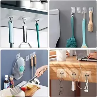 10 Adhesive hooks Wall hangers Self-adhesive hooks Sticky wall hooks Removable wall hooks Adhesive hangers Stick-on hooks Wall-mount hooks Damage-free hooks Command hooks-thumb1