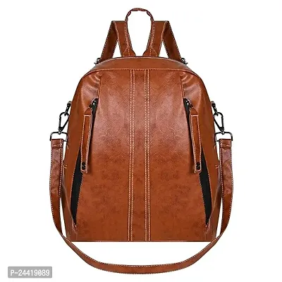 Fancy Artificial Leather Bagpack For Women-thumb0