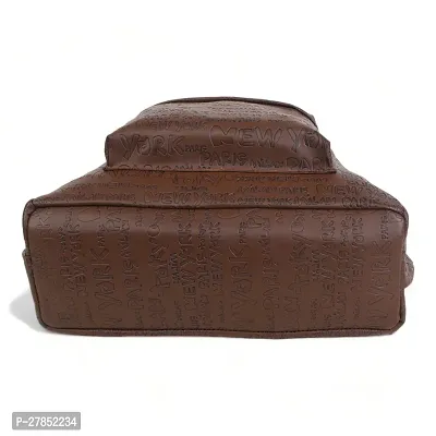 Small 20 L Laptop Backpack Women's Fashion Backpack Purses Multipurpose Design Handbags and Shoulder Bag  (Brown)-thumb5
