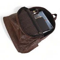 Small 20 L Laptop Backpack Women's Fashion Backpack Purses Multipurpose Design Handbags and Shoulder Bag  (Brown)-thumb2