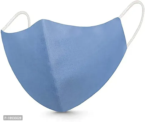Stylish Fancy Cotton Breathable Fabric Anti-Bacterial Reusable Mask Pack Of 12-thumb3