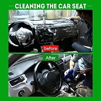 RIVANIV  Brush with Foaming Car Interior Cleaner (650ml) (Pack of 1)-thumb1