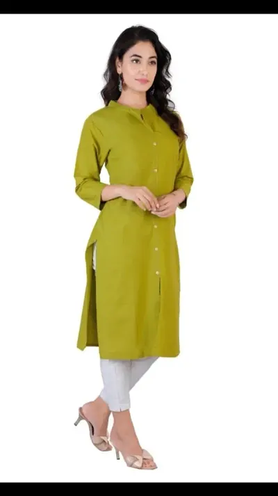 Women Solid Aline Kurti