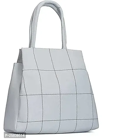 Stylish Grey Synthetic  Handbags For Women