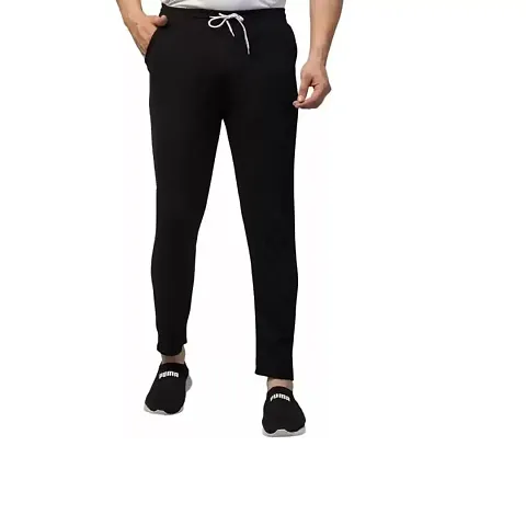 Track Pant for Men Slim Fit Gym Stretchable Jogger Athletic Running Pants