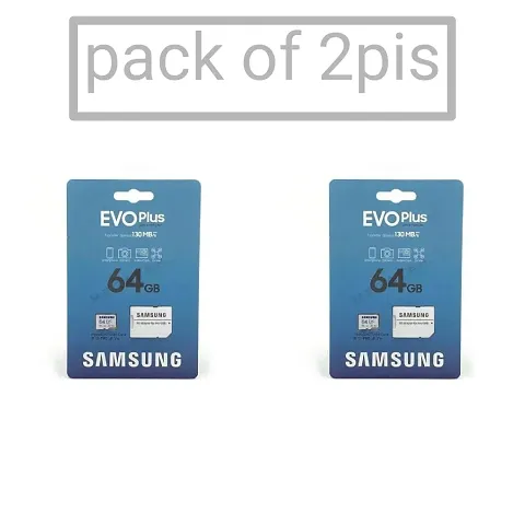 Samsung 64 GB MEMORY new 2pis combo
