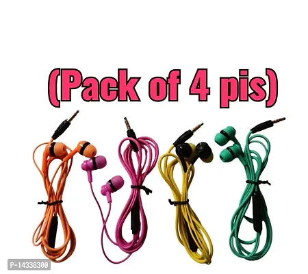 Earphone pack of 4pis