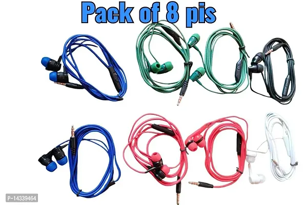 Earphone pack of 8pis