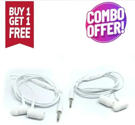 3.5mm Wired in Ear Headphone Buy1 Get 1 Free