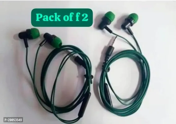Earphone pack of 2 pc combo-thumb0