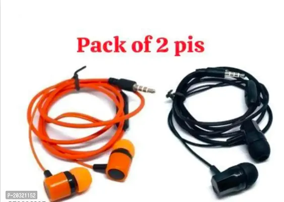 Earphone pack of 2 pc combo