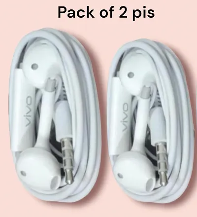 Buy Earphone Vivo 2 pc combo Lowest price in India GlowRoad