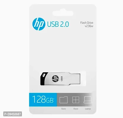 HP 236 W 128 GB USB PENDRIVE (Black)-thumb3