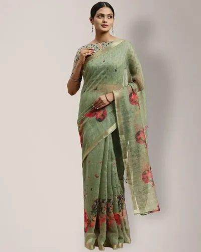 Elegant Net Saree with Blouse piece