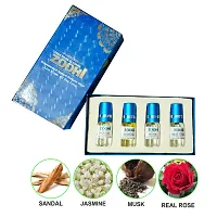Zoohi Perfume Attar 4 Variant Smell Combo Pack For Men And Women Roll On Natural Non Premium Long Lasting Fragrance Each 3 ml-thumb1