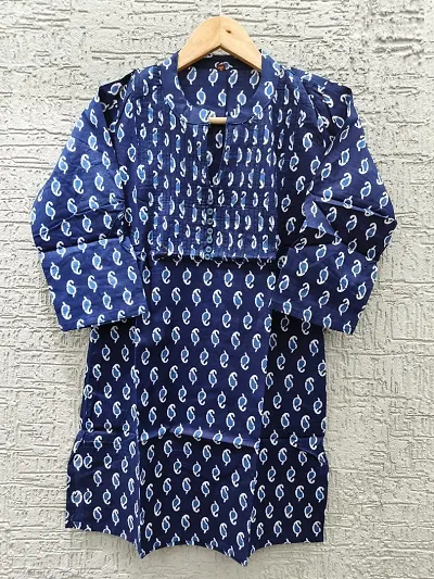 Stylish Cotton Printed Short Kurti