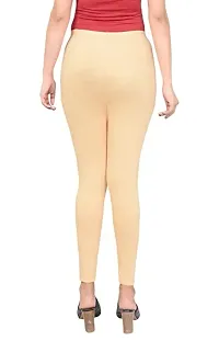 Bodycave Skin/Womens Cotton Stretchable Skinny Fit Leggings for Women and Girls Legging Free Size-thumb1