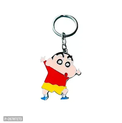 Stylish Cute Cartoon Light Weight Metal Key Chain-thumb0