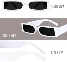 Vintage MC STAN Sunglasses Mod Style Retro Glasses Designer MC STAN Outdoor Travelling Bikes Cars Driving Goggles for men/women ( White )-thumb1