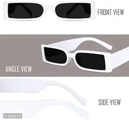 Vintage MC STAN Sunglasses Mod Style Retro Glasses Designer MC STAN Outdoor Travelling Bikes Cars Driving Goggles for men/women ( White )-thumb2
