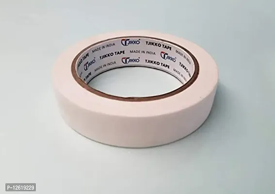 Cotton Tape/Cloth Tape Single Sided 24 mm width 20 meter length White (Pack of 1)