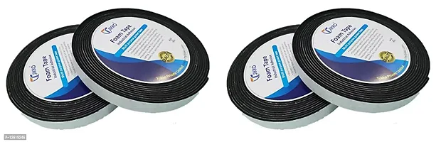 Single Sided Gasket Tape 24 mm width 2 mm thick 10 Meter length (2 Rolls)( Pack of 2 )