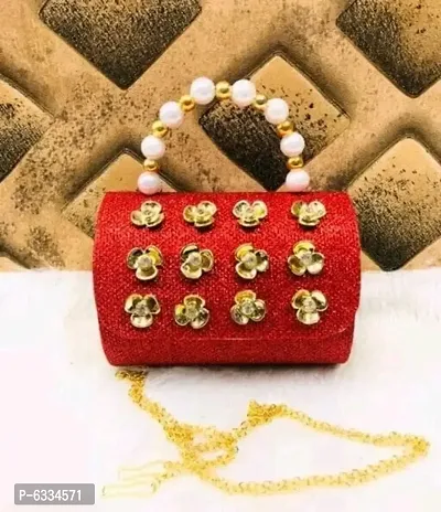 Alluring Synthetic Modern Clutches For Women And Girls-thumb0