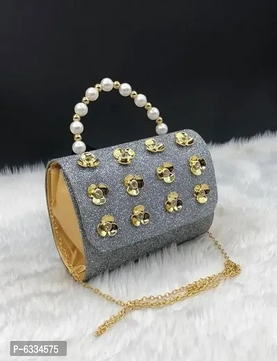 Alluring Synthetic Modern Clutches For Women And Girls-thumb0