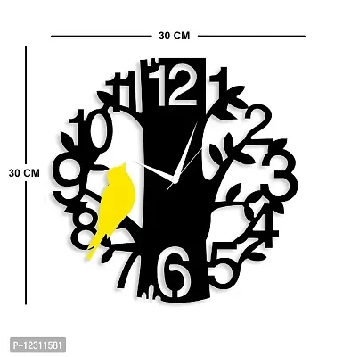 Iya Creations Designer Analog Wall Clock for Home/Living Room/Bedroom/Kitchen (30 cm x 30 cm x 2.8 cm,)-thumb2