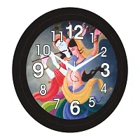 Iya Creations Designer Analogue Round Plastic Wall Clock with Glass for Home/Living Room/Bedroom/Kitchen/Office ( 28 x 28 x 3 cm) (WC 1016)-thumb1