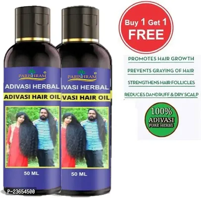 Adivasi Herbal Hair Oil For All Hair Type Pack Of 2