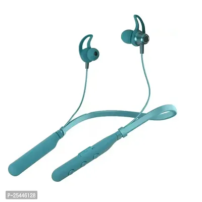 Stylish Blue In-ear Bluetooth Wireless Headsets With Microphone