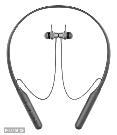 Stylish Grey In-ear Bluetooth Wireless Headsets With Microphone