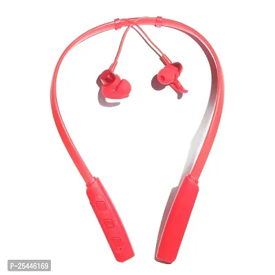 Stylish Orange In-ear Bluetooth Wireless Headsets With Microphone