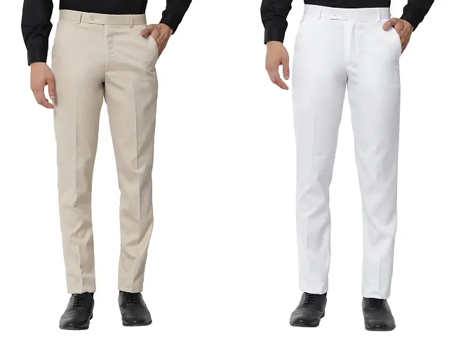 New Arrival Polyester Blend Formal Trousers 