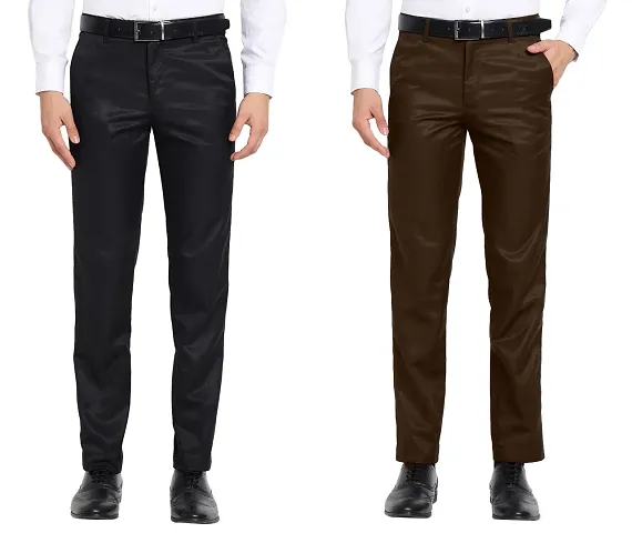 Must Have Polyester Blend Formal Trousers 
