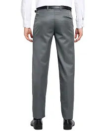 STALLINO Fashion PV Dgrey and Lightgrey Fit Formal Trouser for Men - Office pant for Men-thumb1