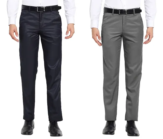 Must Have Polyester Blend Formal Trousers 