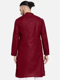 Classic Cotton Solid Kurta for Men-thumb2