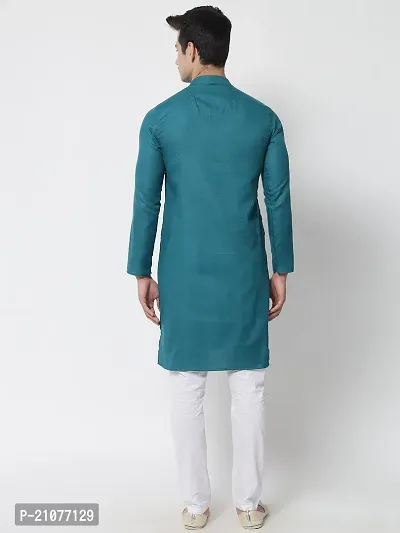 Classic Solid Kurta for Men-thumb4