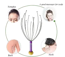 Head Scalp Massager | Machine Head Massager Scalp Scratcher 12 Fingers Head Scratcher For Head Massage Body Relaxing-thumb1