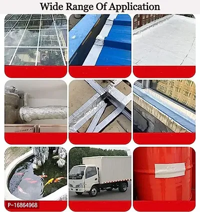 Leakage Repair Waterproof Tape for Pipe Leakage Roof Water Leakage Solution Aluminium Foil Tape-thumb2