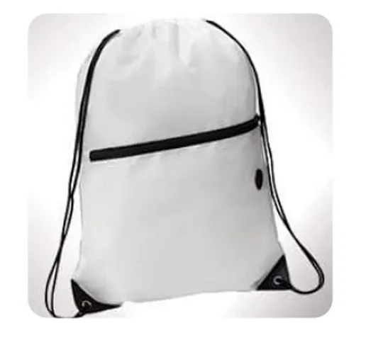 Pack of 10 Pcs Shoe Bag Cover for Shoe Storage  Travelling Drawstring Bags Waterproof,( White )set of 1)