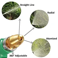 High Pressure Water Spray Gun for Car/Bike/Plants | Multi Functional Water Spray Nozzle for Gardening | Spray Gun with Handle| Water Spray Gun for Car Wash - Gardening Washing (Green) pack of 1-thumb1