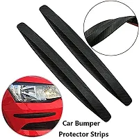 Car Front Rear Bumper Protector Corner Guard Anti-Collision Rubber Strips Scratch-Resistant Trim Cover for Cars SUVs | Set of 4-thumb3