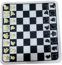 2 in 1 Ludo Chess Mat Games Mini Size 1 X 1 Feet Anti-Skid Reversible Foldable Party  Fun Games Board Game-thumb1