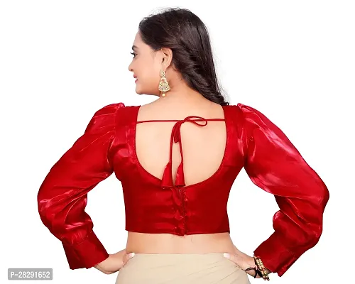 Classic Organza Stitched Blouse for Women-thumb3