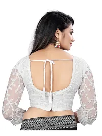 Classic Net Stitched Blouse for Women-thumb2